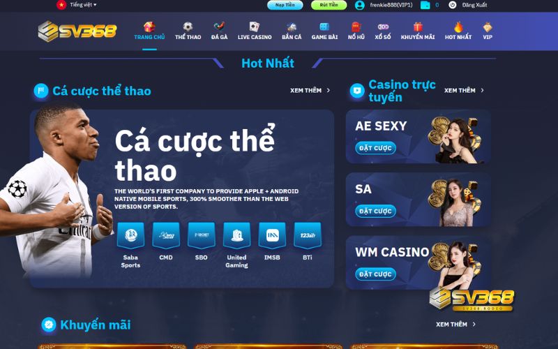 Giới Thiệu Về SV368 – Sân Chơi Cá Cược Uy Tín Hàng Đầu